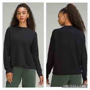 Lululemon Reversible Double-Knit Crew Neck Sweater Size 2